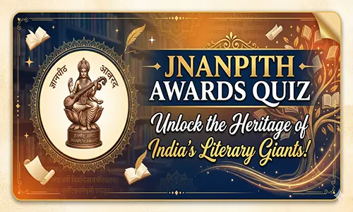 Jnanpith Awards MCQ Quiz