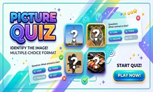 Visual Voyage Picture Quiz | Monuments, Places & Personalities MCQ Challenge