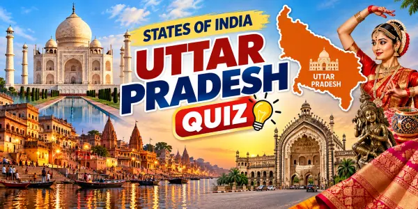 Uttar Pradesh Quiz – MCQ Questions and Answers | States of India